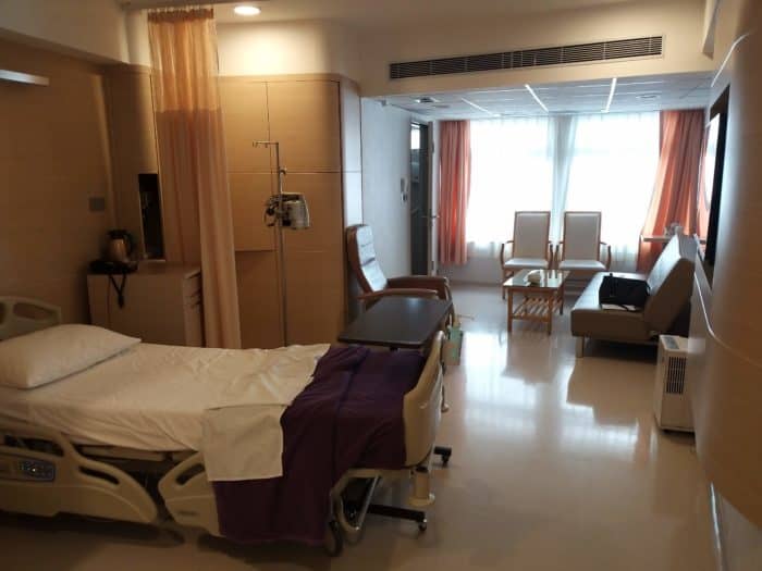 Hong Kong Hospital Room