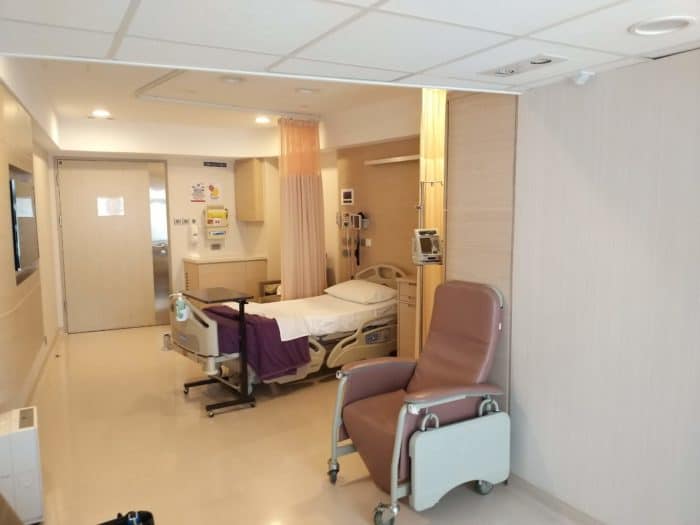 Hong Kong Hospital Room