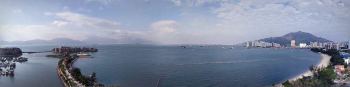 Hong Kong's Gold Coast Panorama