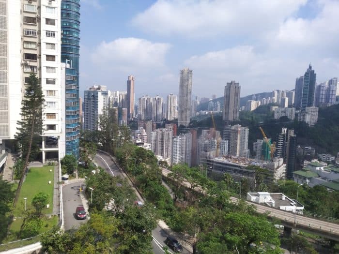 View from Hong Kong Adventist Hospital