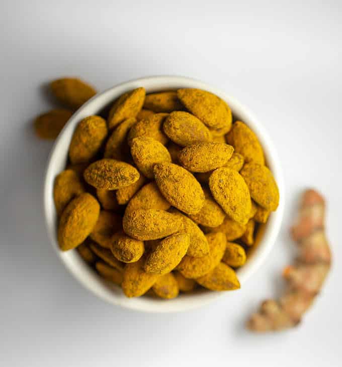 Raw Vegan Turmreic Tamari Almonds