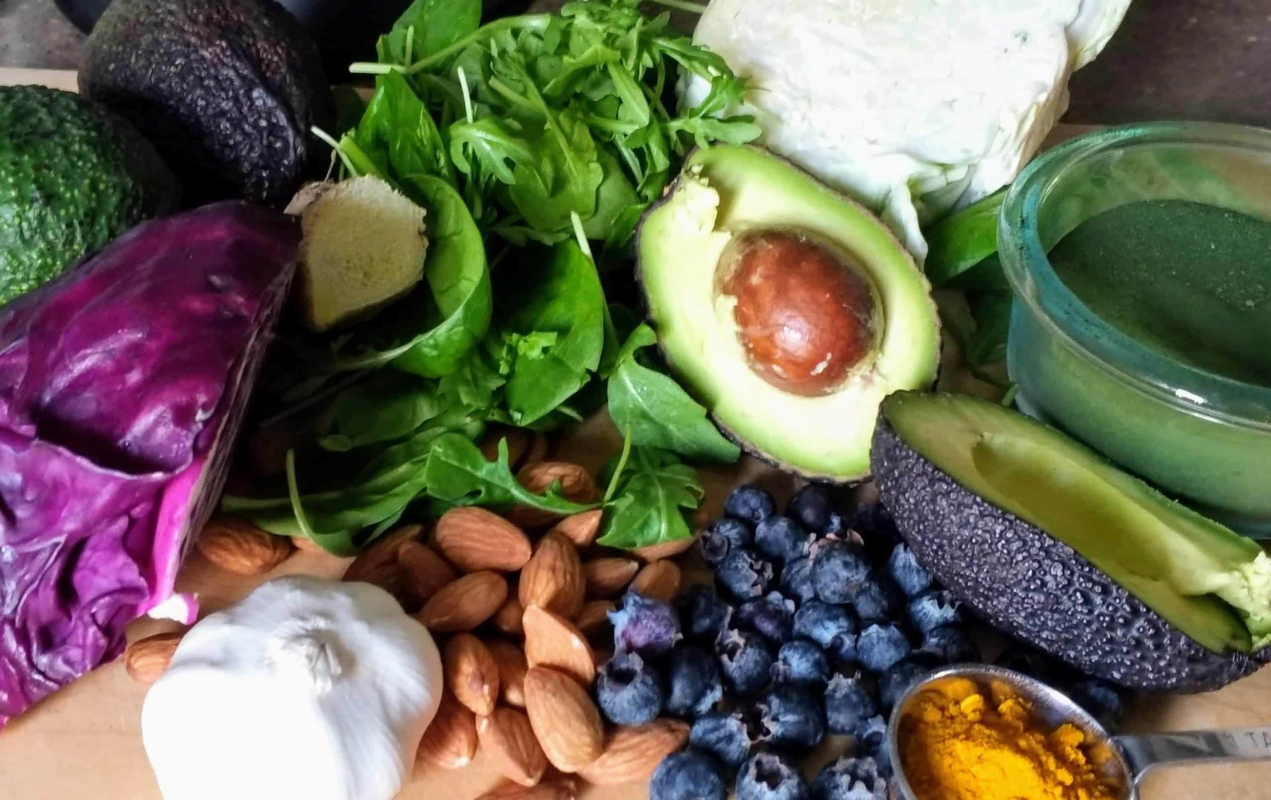 Healthy, cancer-fighting, anti-inflammatory raw vegan foods