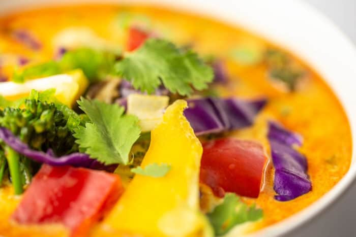 Keto Vegan Thai Curry for the Cancer Fighting Diet