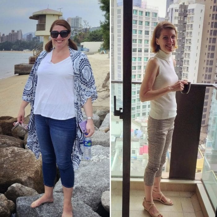 Maggie's healing journey before and after a clean-eating ketogenic diet for cancer