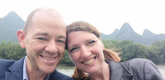 Brad and Maggie in Guilin May 2019