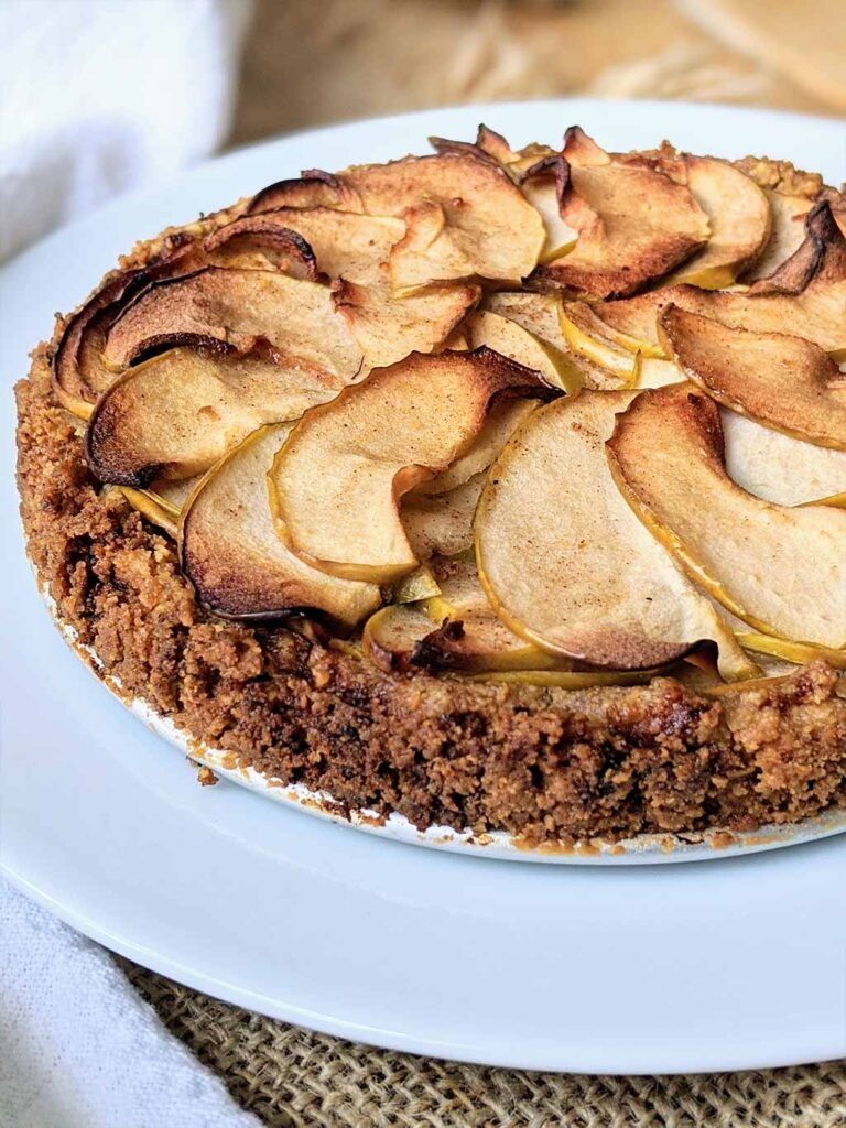 Low Carb Vegan Apple Tart cancerV.me