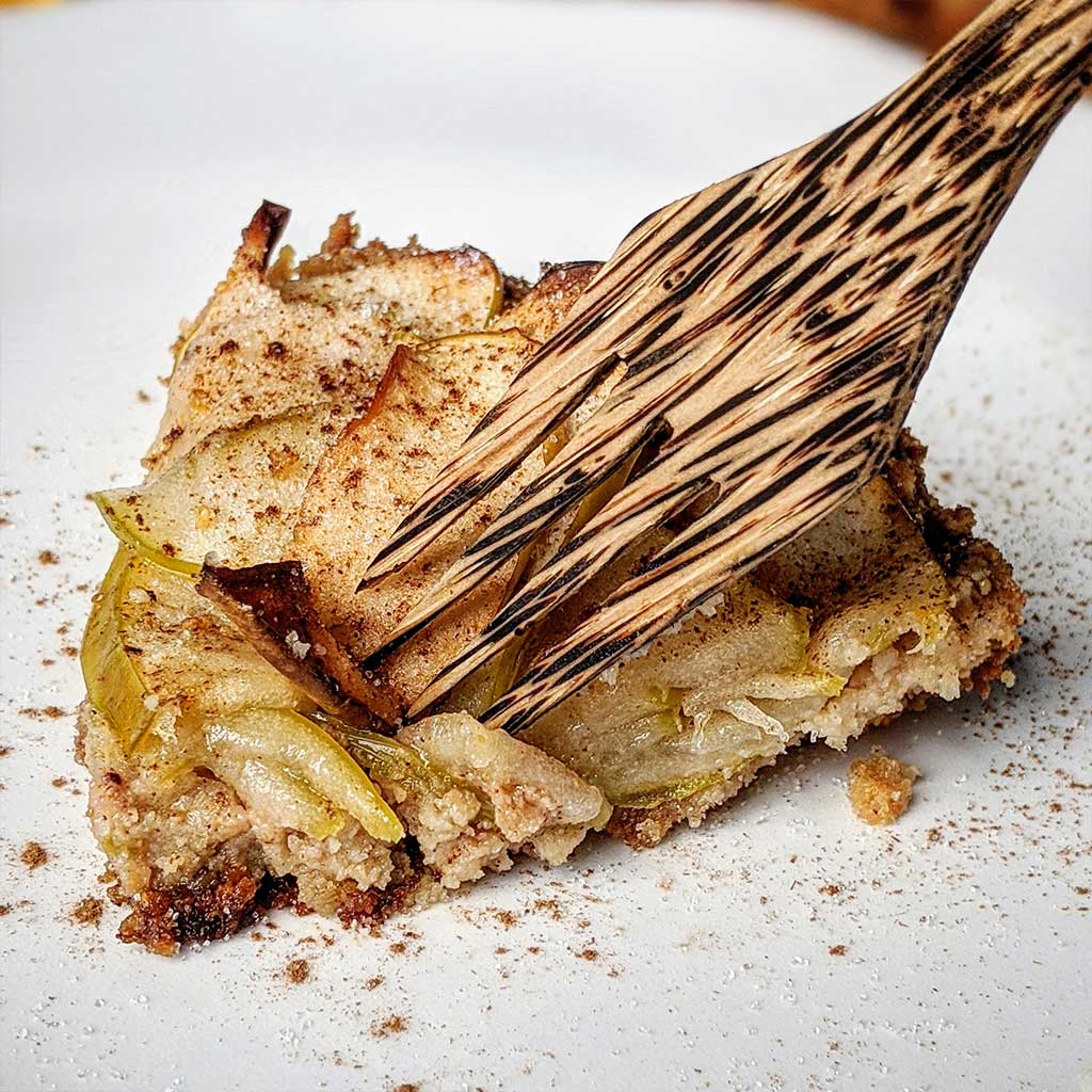 Low Carb Vegan Apple Tart cancerV.me